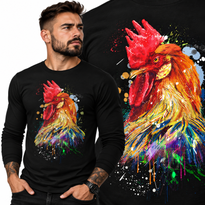 LONGSLEEVE ZWIERZĘTA   KURCZAK